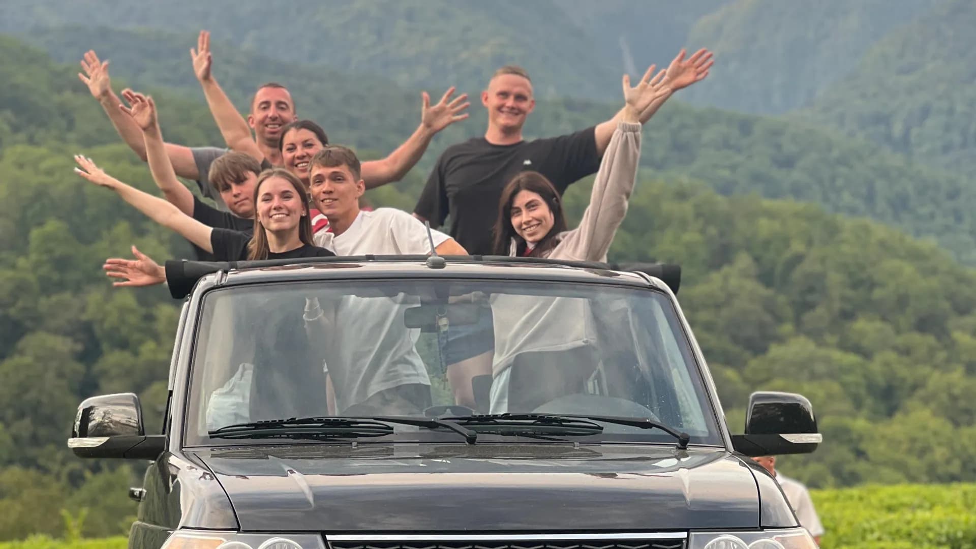 Джип-тур на Змейковские водопады из Сочи