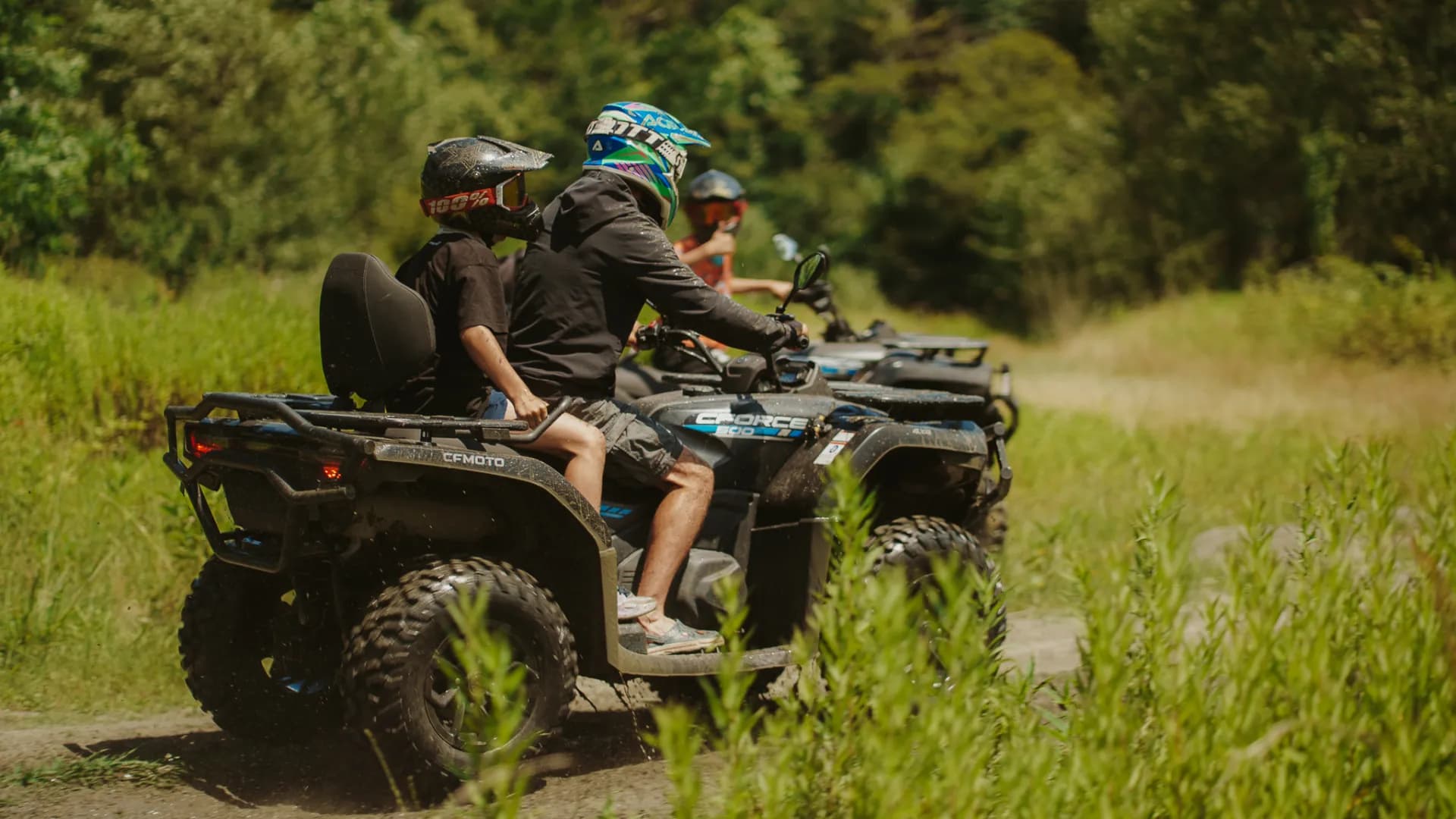 Тур на квадроциклах Горное село Медовеевка: Дорога желаний и вкусов