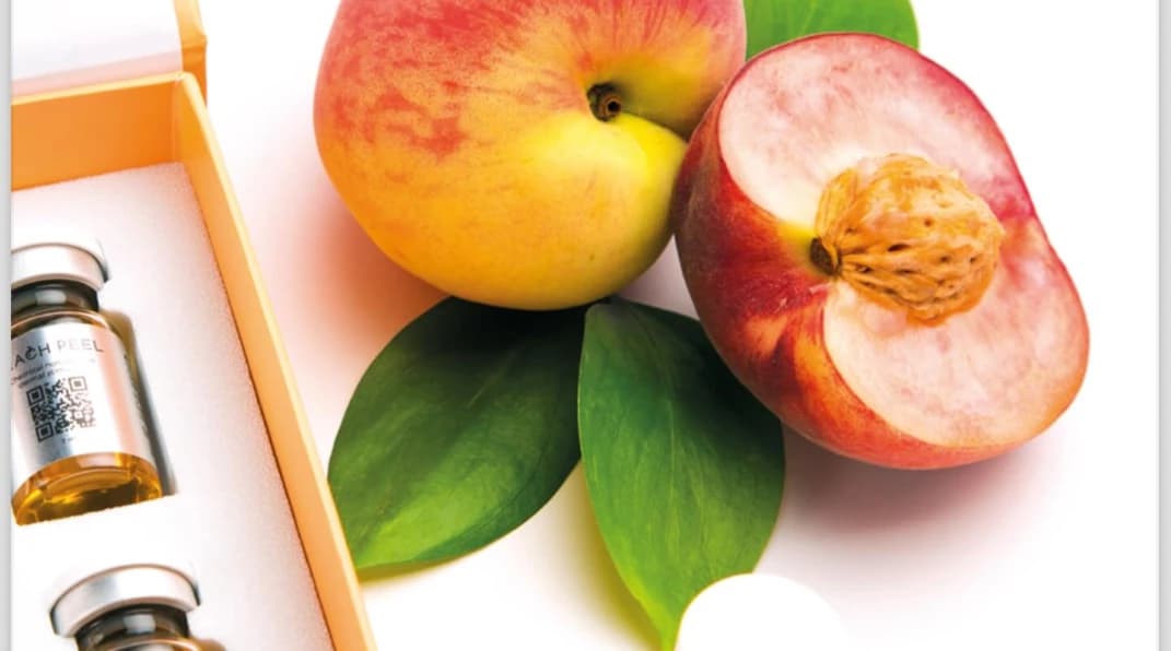 Пилинг с маслом персика