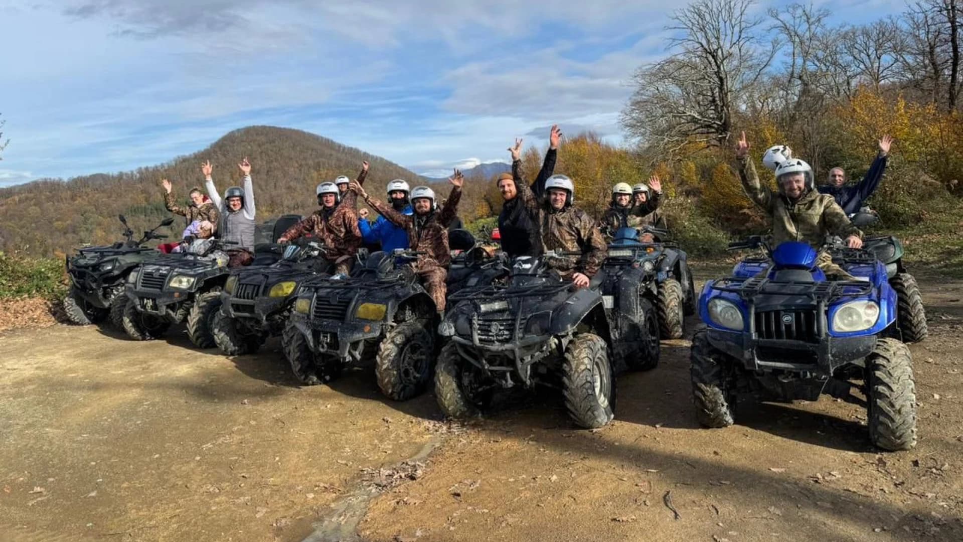 Тур на квадроциклах "Ясная поляна" из Сочи
