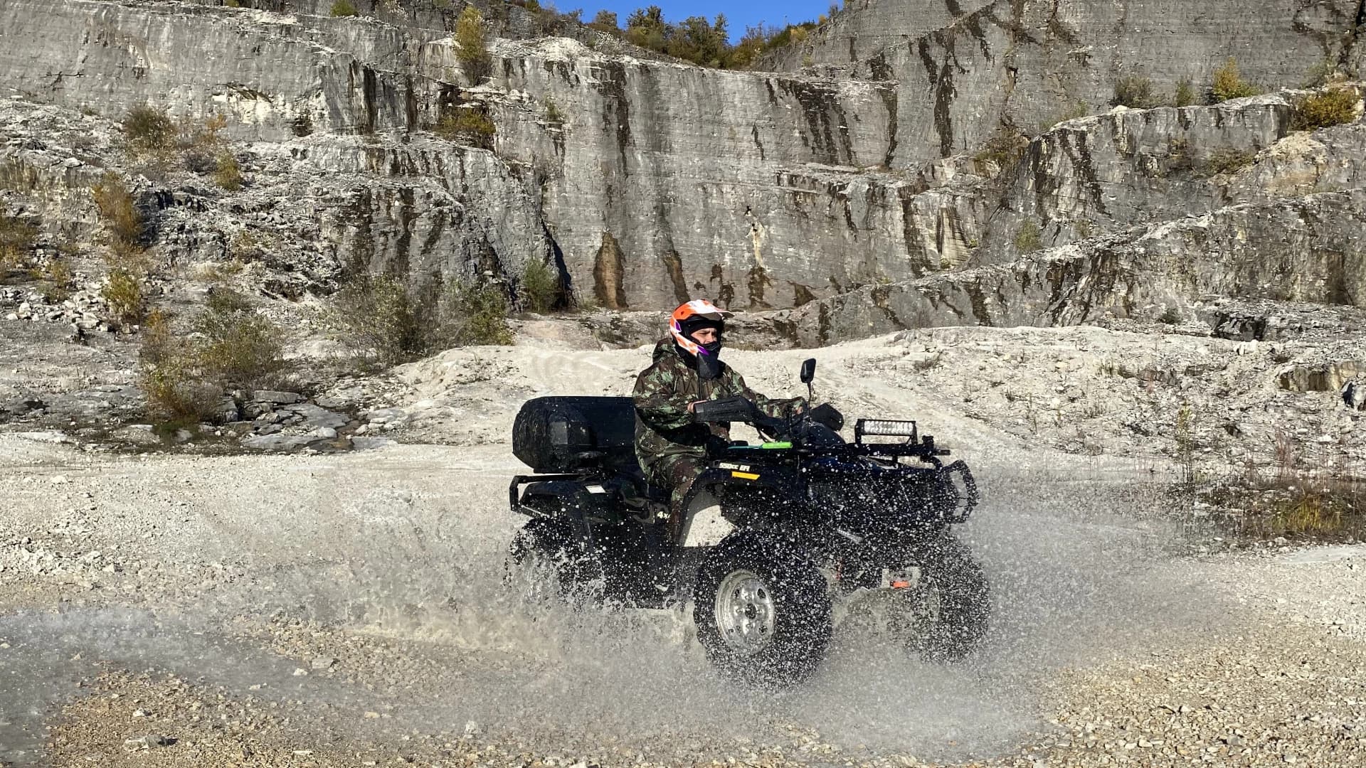 Тур на квадроциклах для любителей экстрима - высота 416