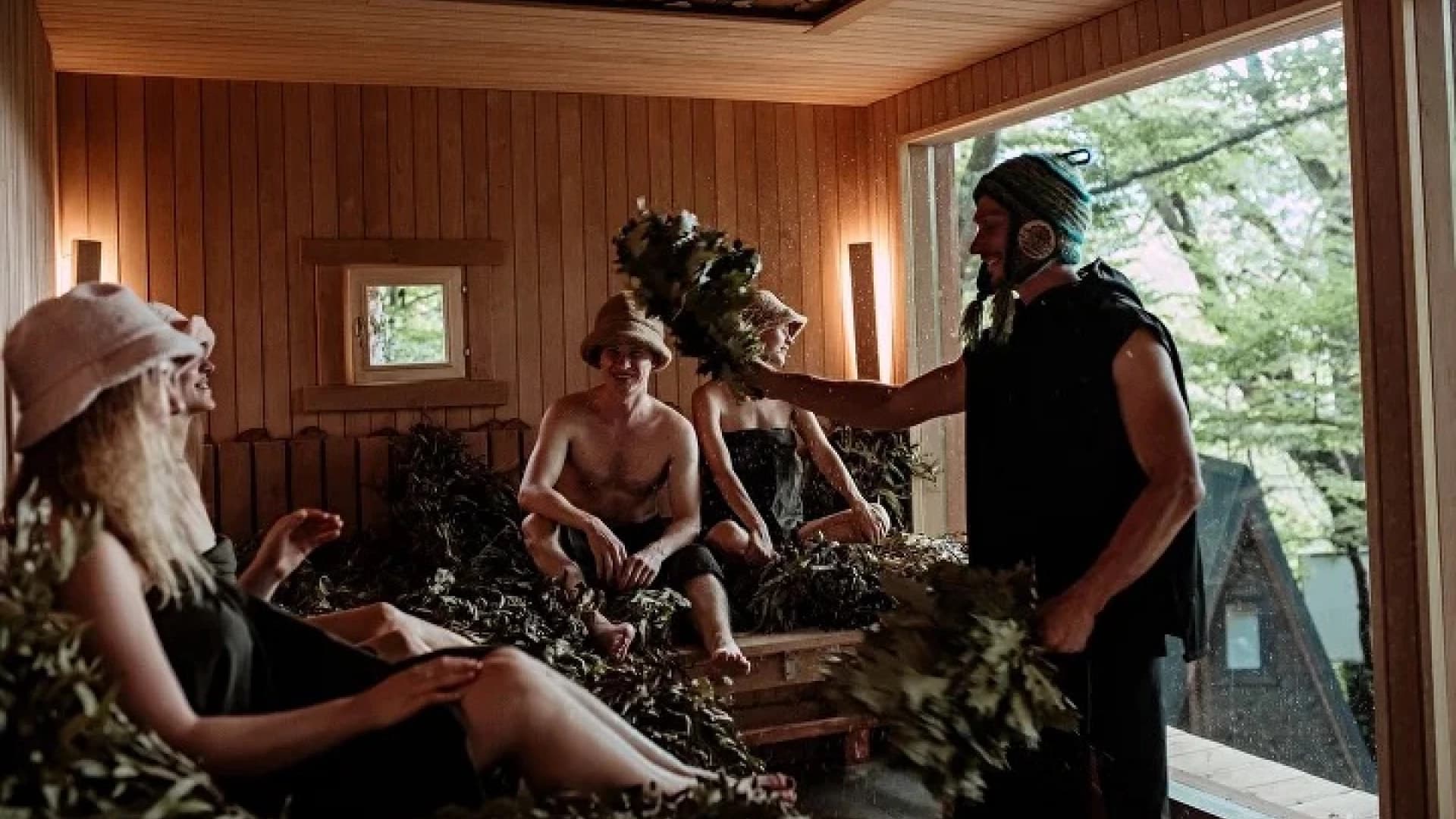 Общественная баня с потрясающим видом - по понедельникам и четвергам